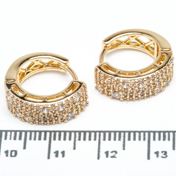 Сережки XUPING Gold (Ø 1.6 х 0.6 см.) 515410