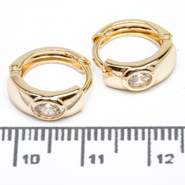 Сережки XUPING Gold (Ø 1.1 см.) 515444