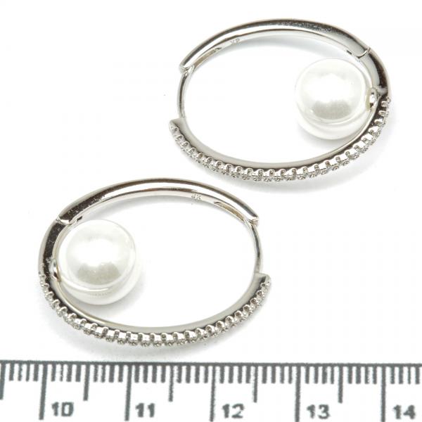 Сережки XUPING Silver "Ø  2.8 х 2.3 см." 206764