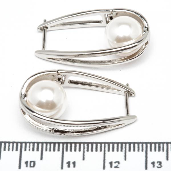 Сережки XUPING Silver "2.7 х 0.7 см." 206765