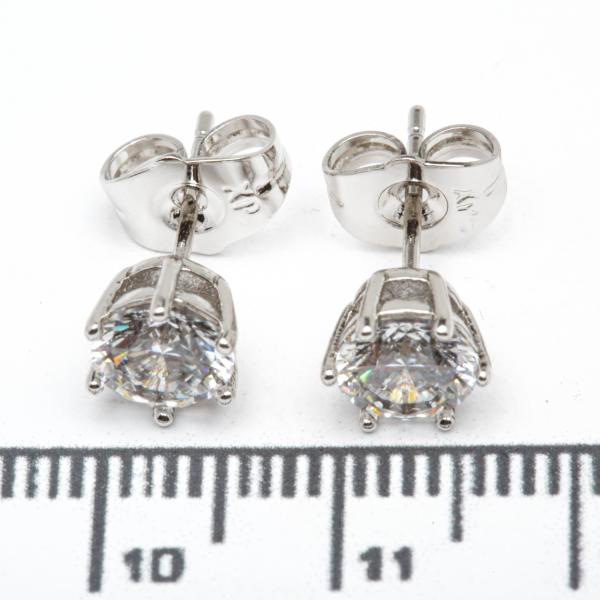 Сережки XUPING Silver "Ø 0.7 см." 206771