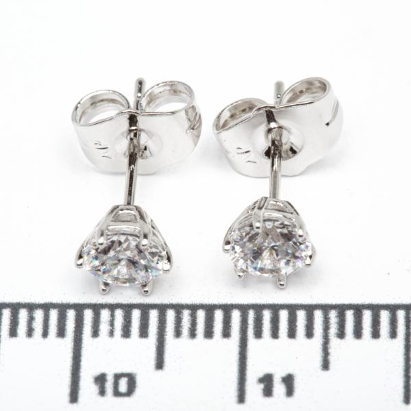 Сережки XUPING Silver "Ø 0.5 см." 206773