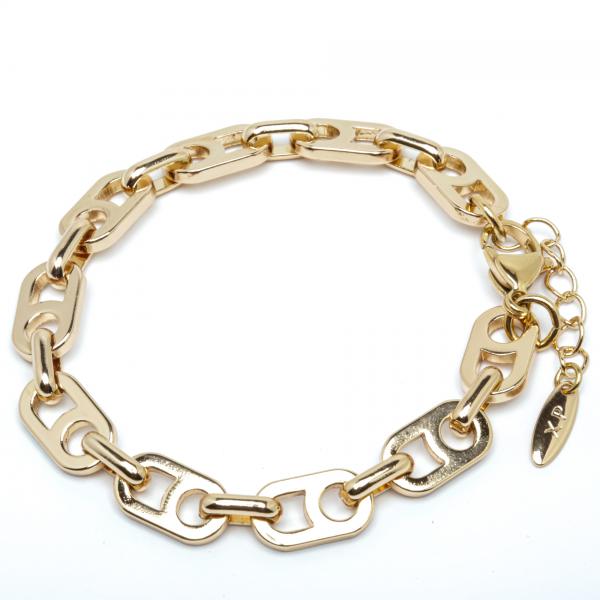 Браслет XUPING Gold (18.5 + 2 х 0.8 см.) 515501