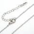 Цепочка з кулоном XUPING Silver (39 + 5 х 0.2 см.) 206810